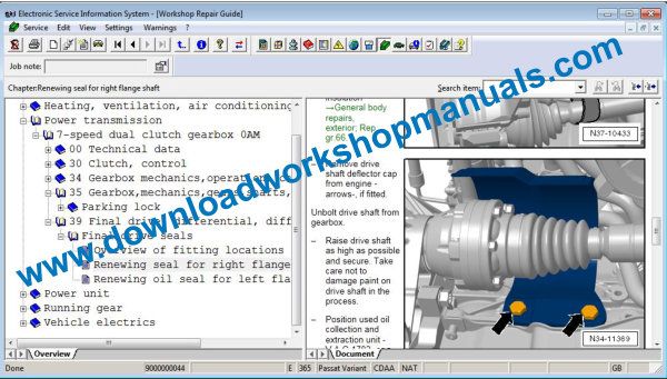 vw passat manual